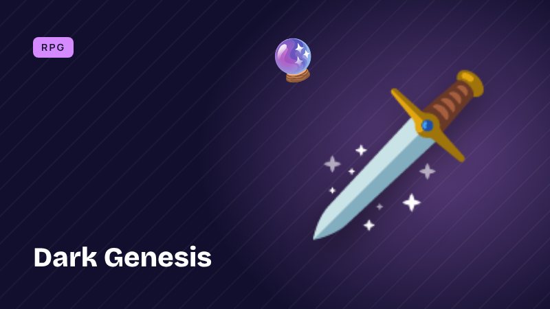 Dark Genesis